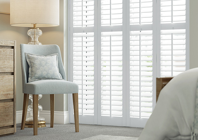 Bromley, Cool Grey - Full Height Plantation Shutter - Image 5